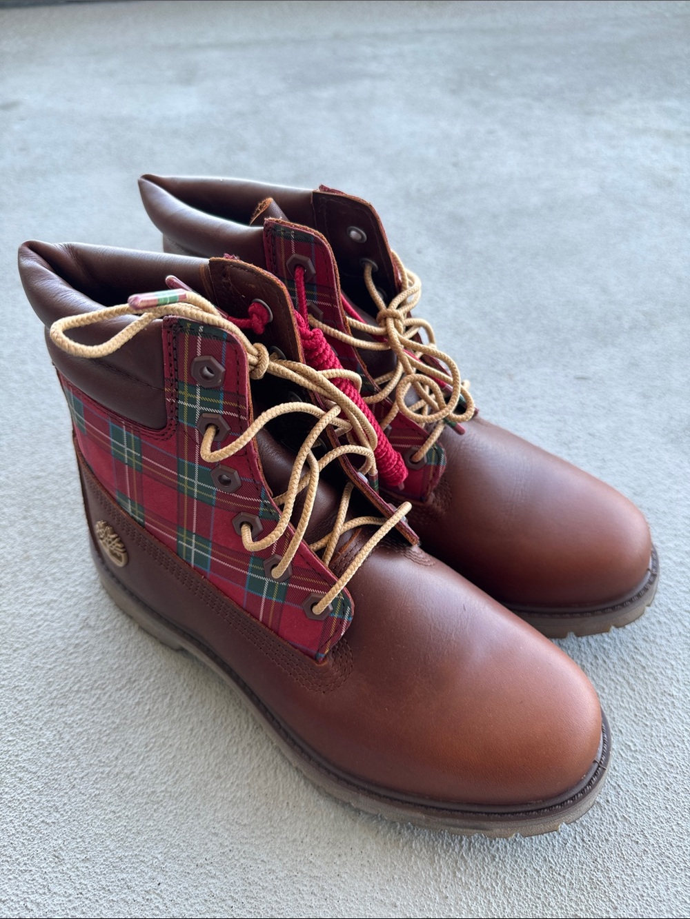 Timberland Limited Edition Brown Leather Ankle Boots US 7.5